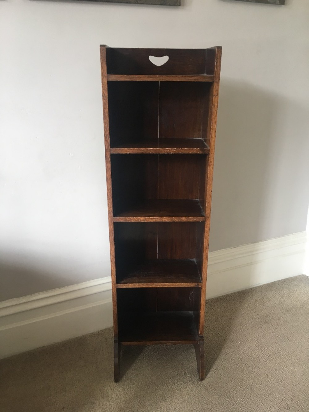 Liberty's of London oak bookcase