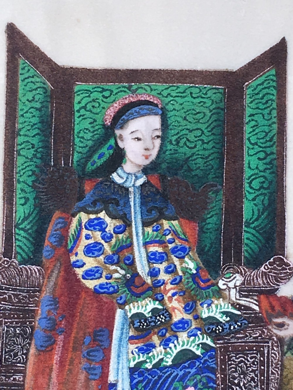 A Chinese  painting on pith paper View IV