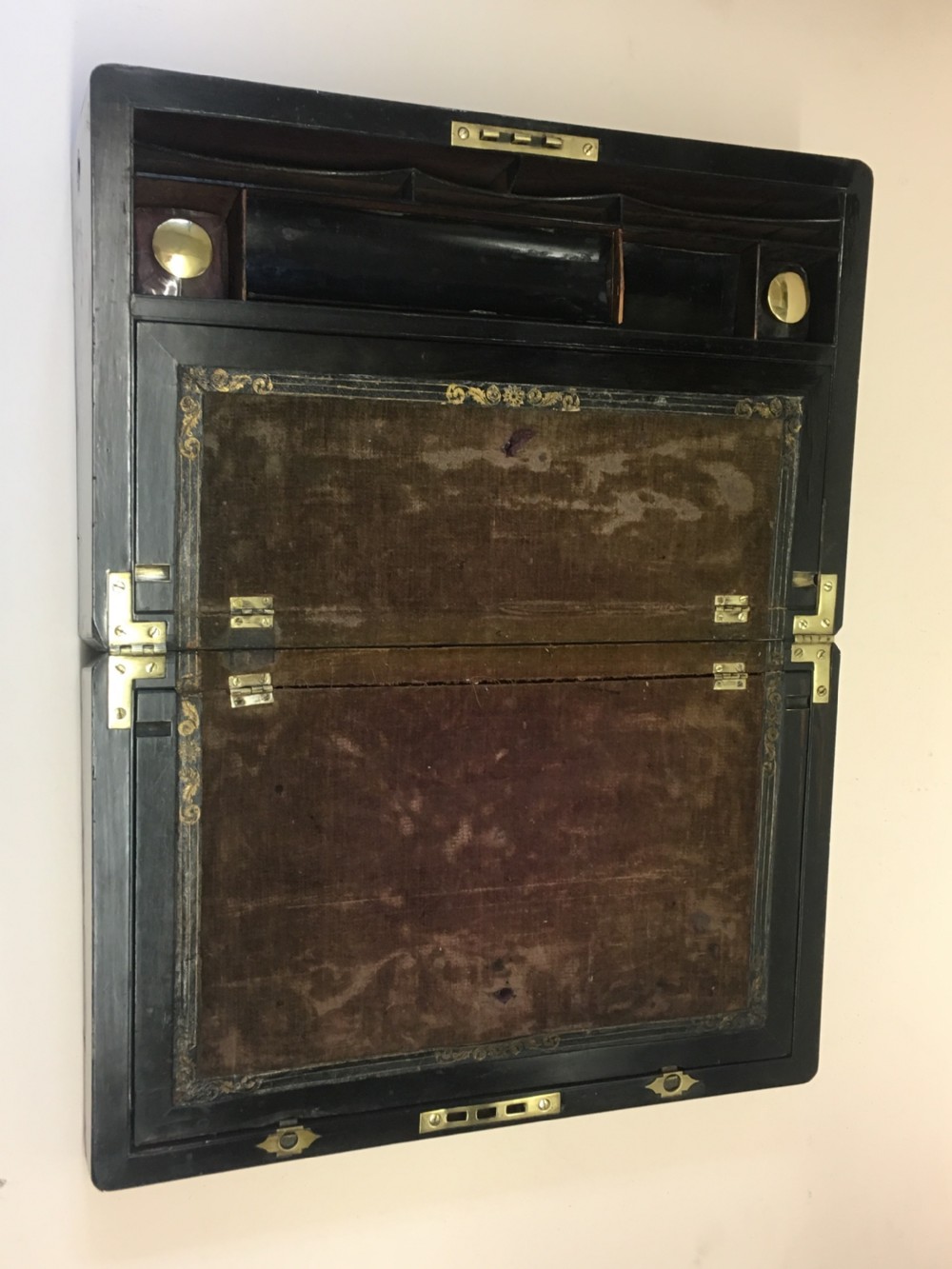 C19th Rosewood writing slope  View VII