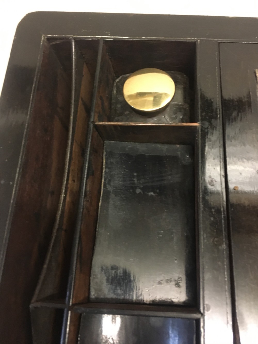 C19th Rosewood writing slope  View IX
