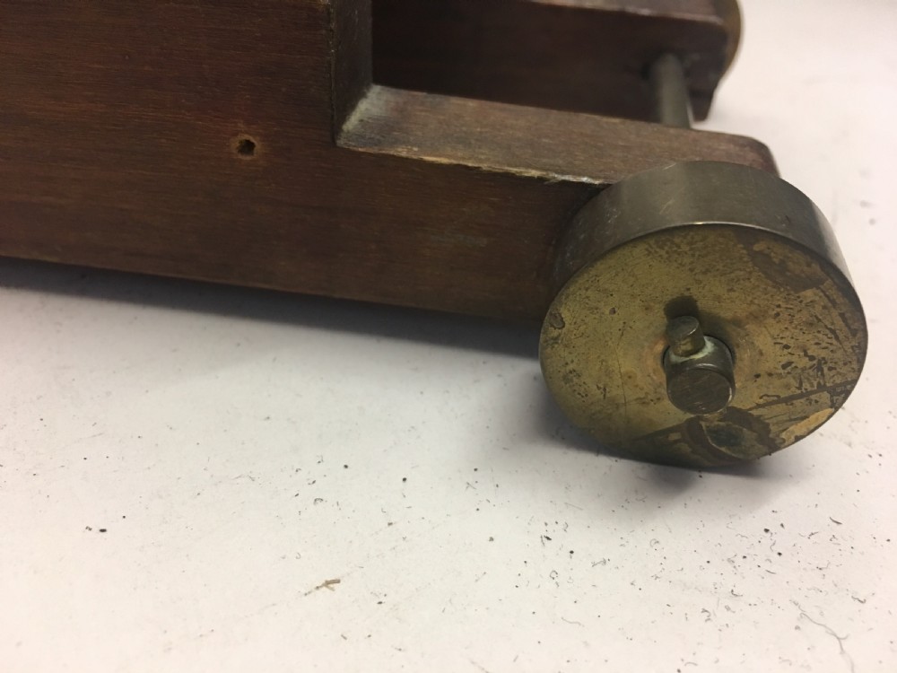 A pair of Desktop model brass cannons  View XI