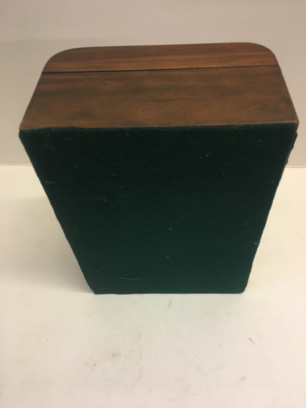 C19th walnut and brass jewellery box View IV
