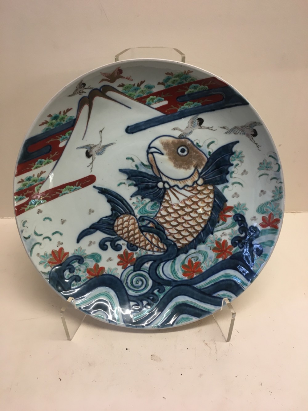 C19th large Imari charger