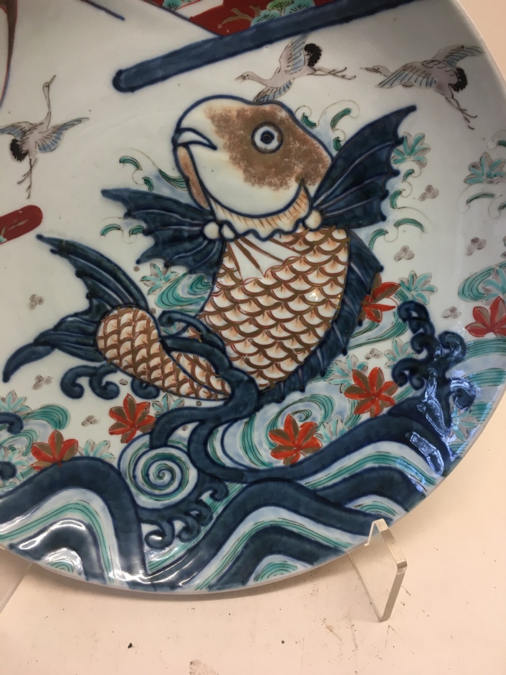C19th large Imari charger View IV