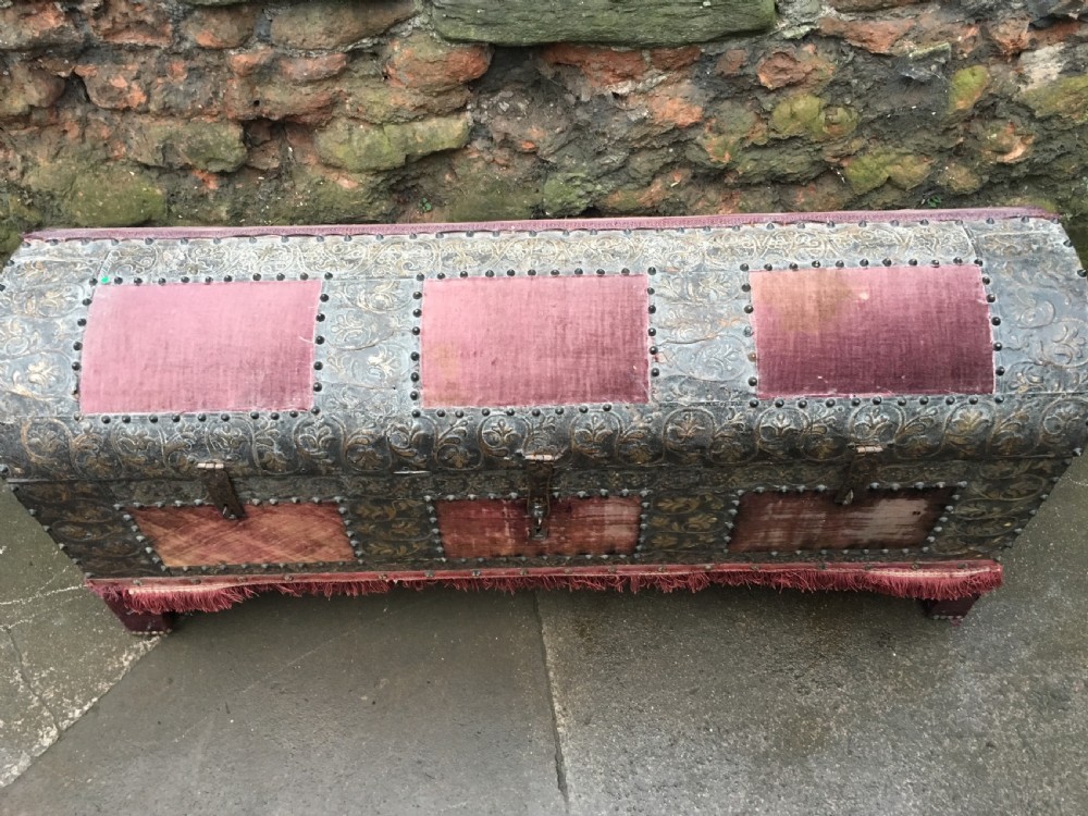 C18th Spanish dome topped box View II