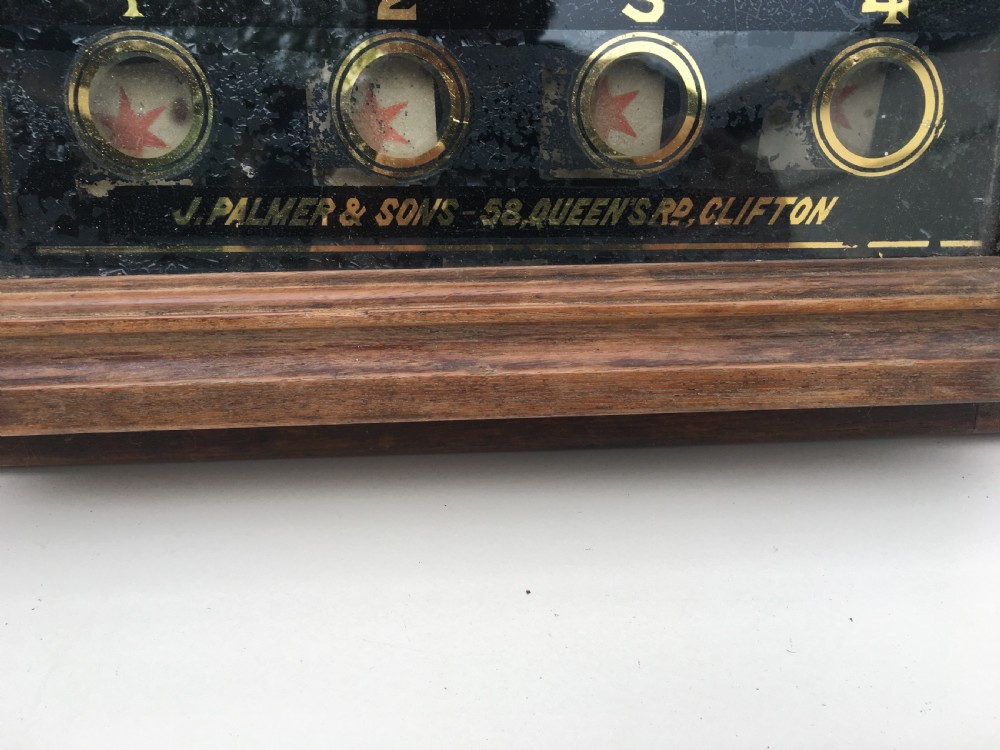 Edwardian set of servants bell indicators  View II