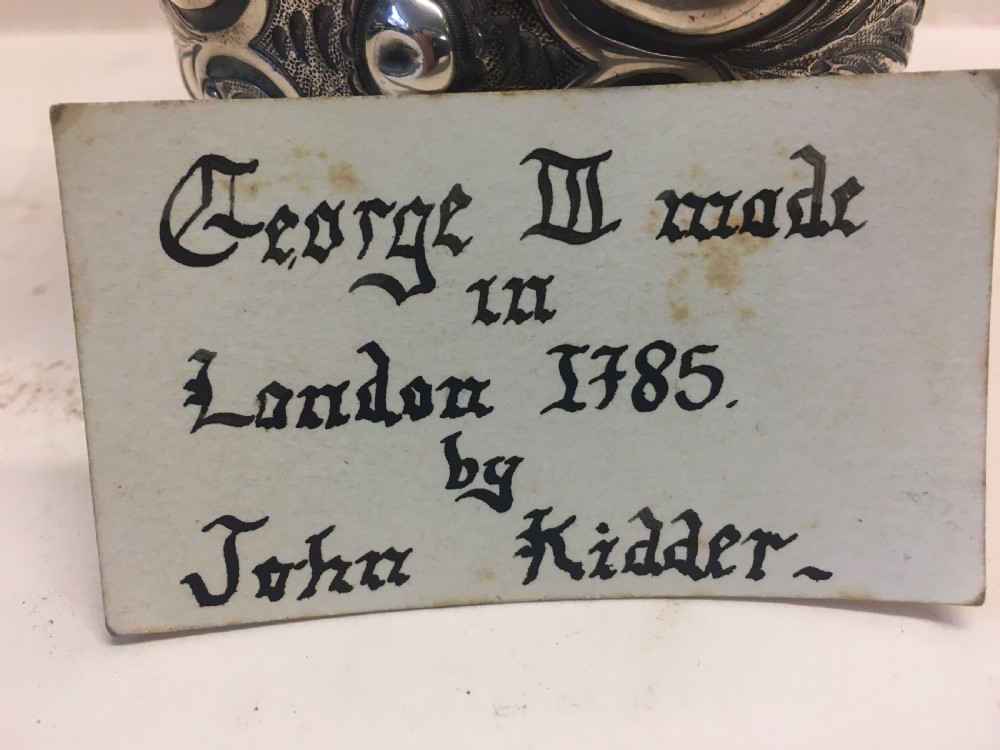 Silver hall marked tankard with inscription of Bristol interest  View VII