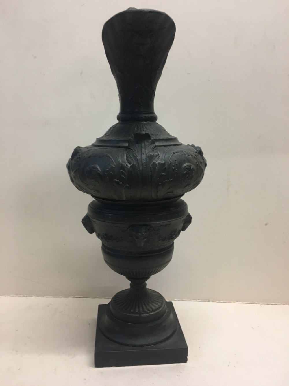 Large C19th bronzed Spelter classical ewer View VII