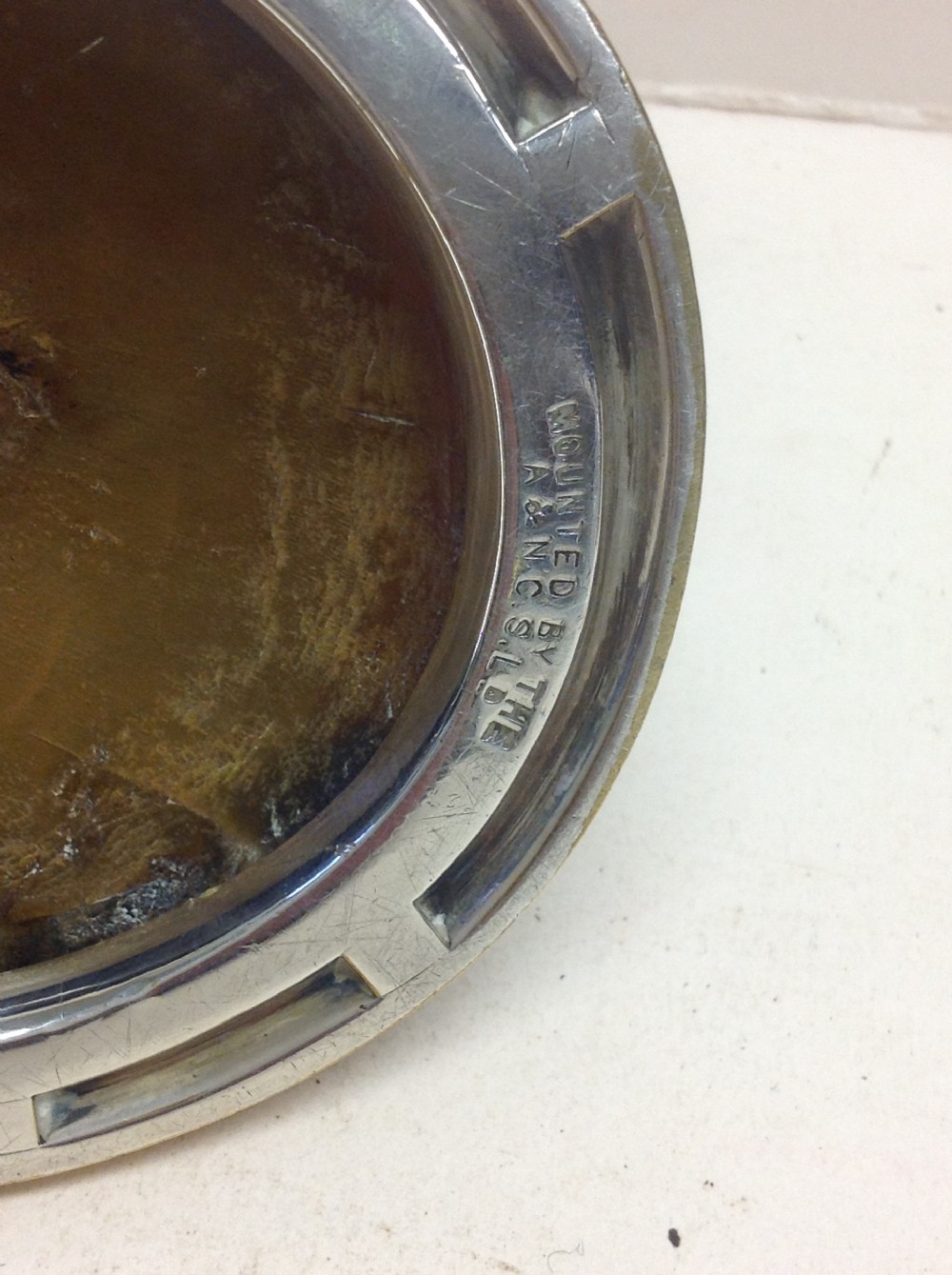 C19th horses hoof modelled as a candlestick View VII
