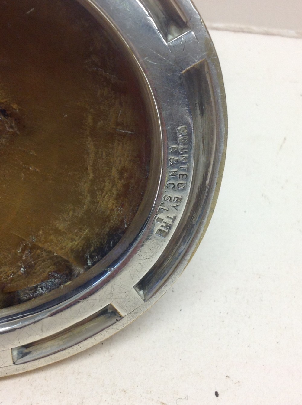 C19th horses hoof modelled as a candlestick View VIII