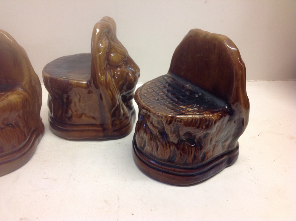 Set of four treacle glazed sash stays  View V