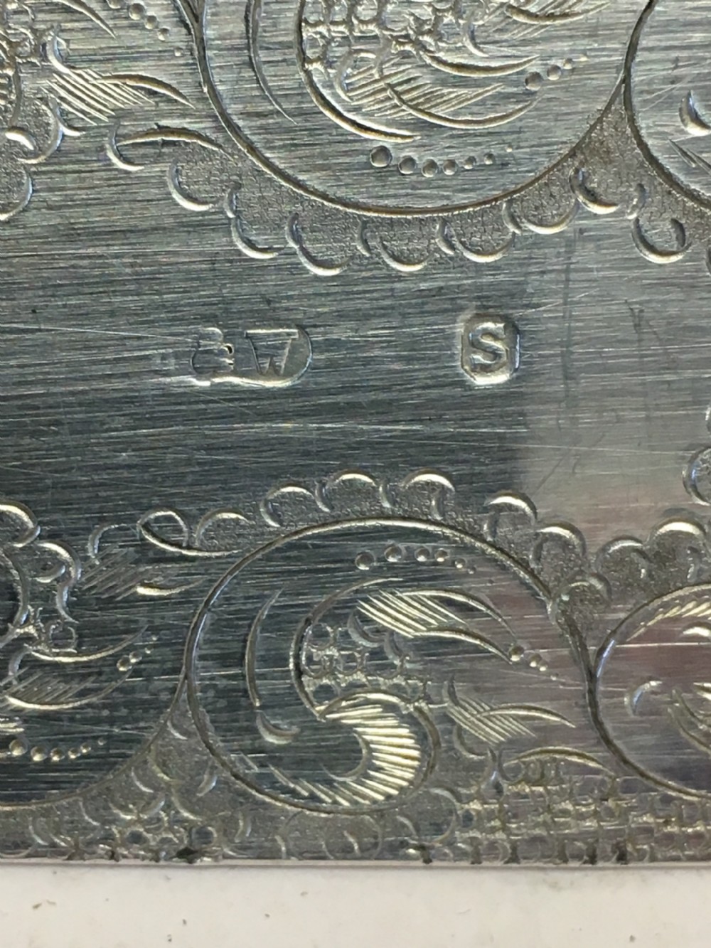 Pair of silver plated servers in a fitted case. View IV