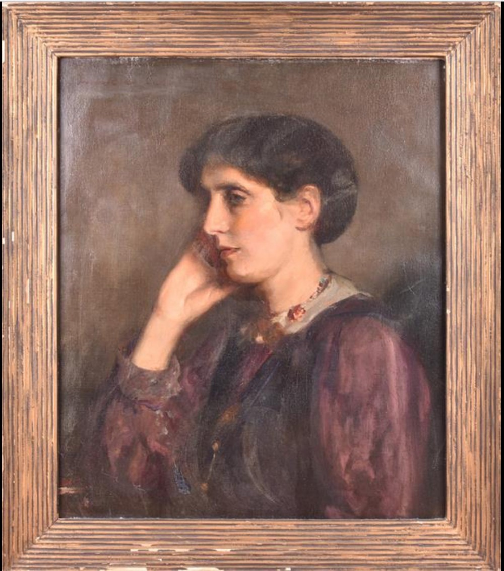 Edwardian portrait of a lady 