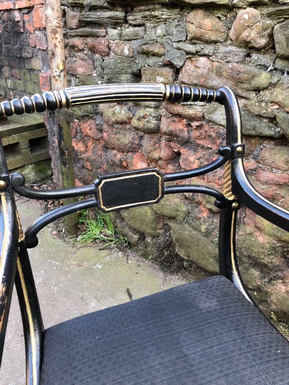 Fine pair of Regency Armchairs  View XV