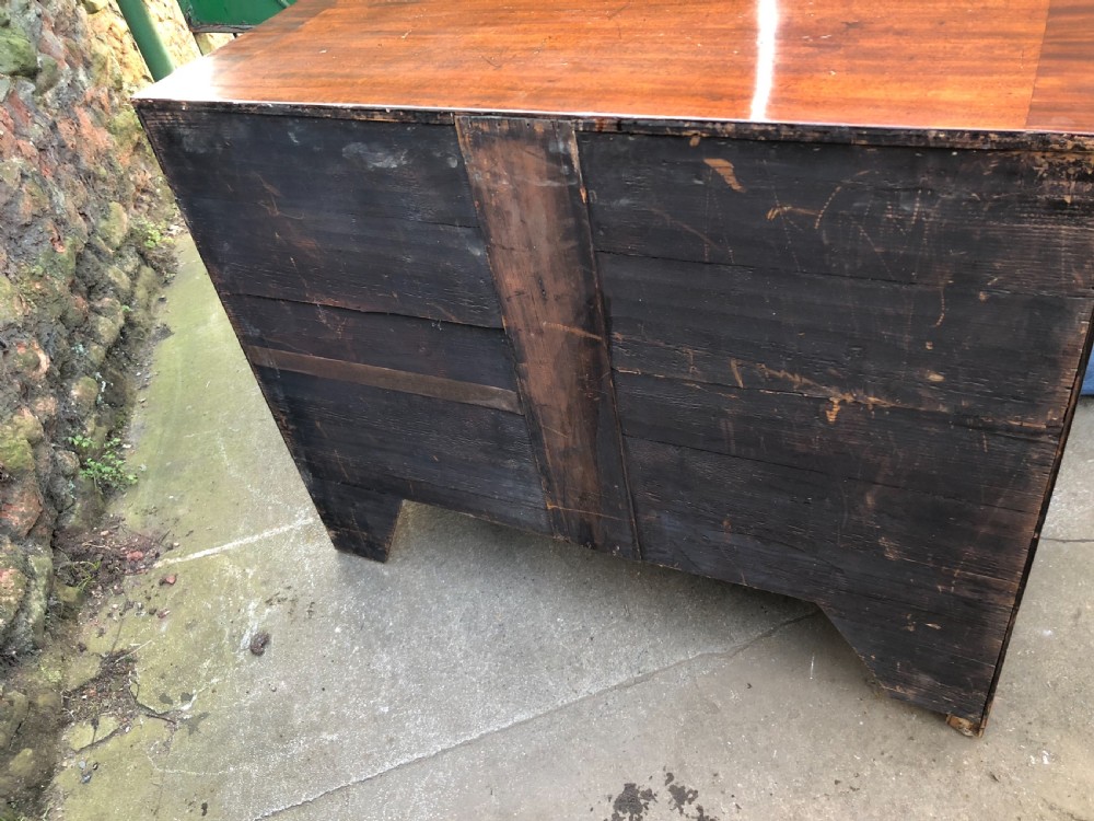 Georgian bow fronted chest of drawers  View XIV