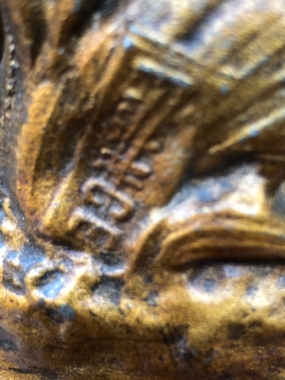 Pair of cherubs playing cymbals and a drum after A Moreau  View VI