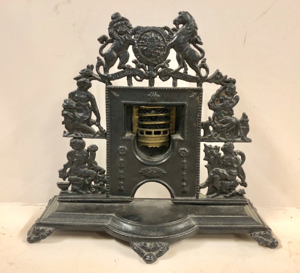 Early C19th factory sample miniature fireplace 