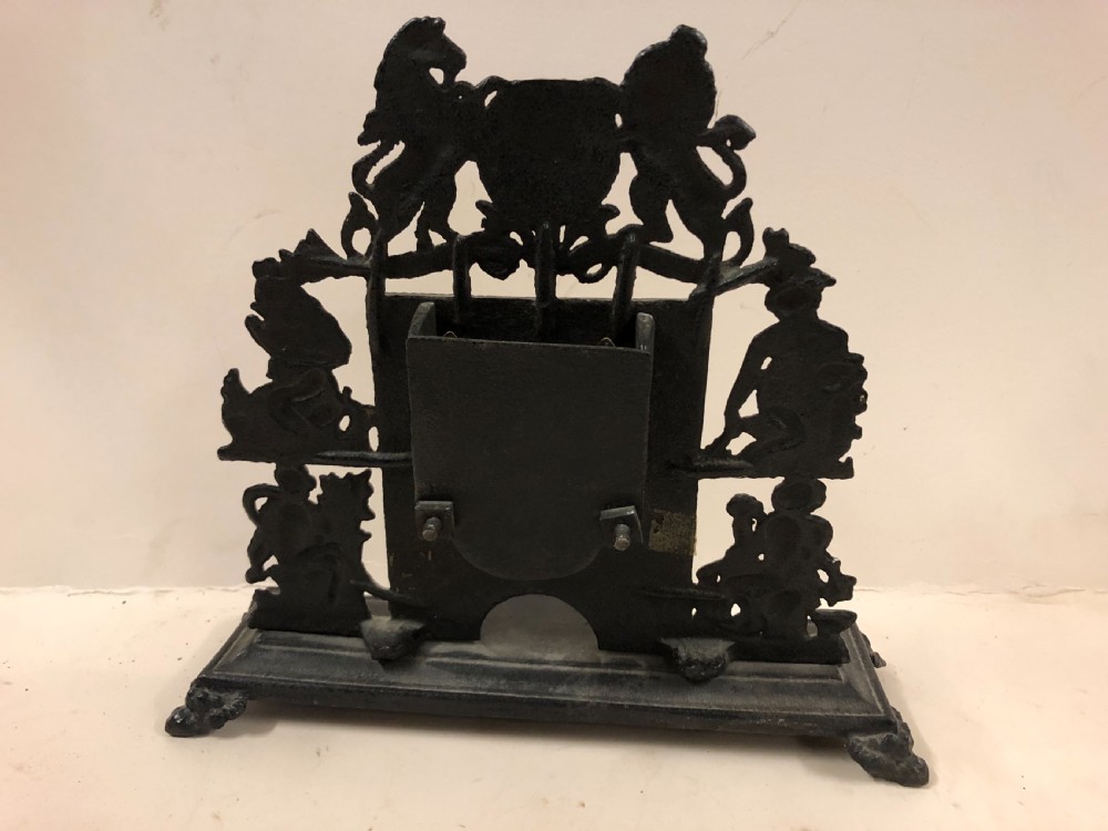 Early C19th factory sample miniature fireplace  View VI