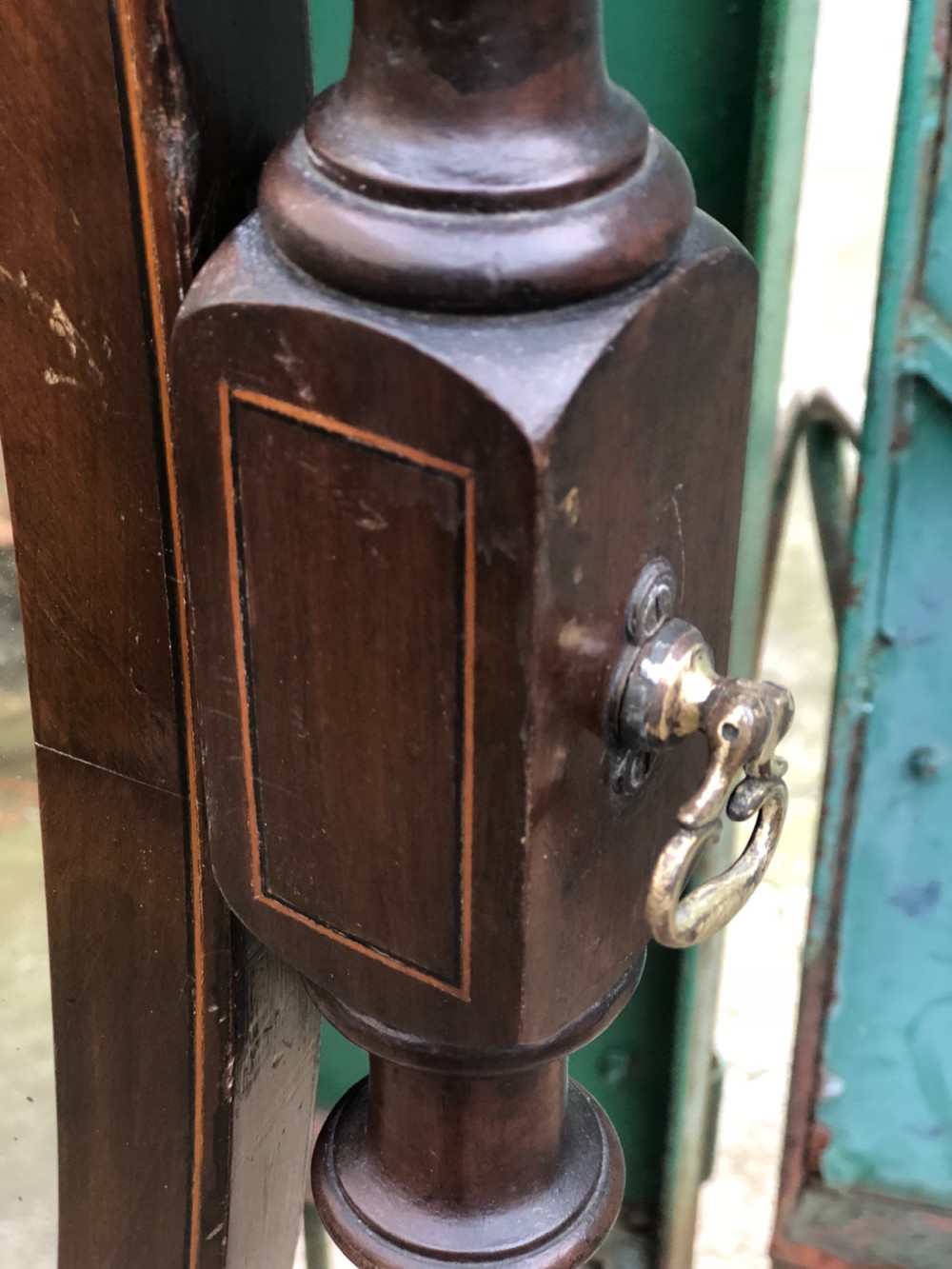 Edwardian oval cheval mirror View VIII