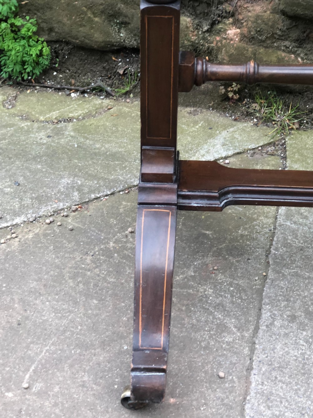 Edwardian oval cheval mirror View IX