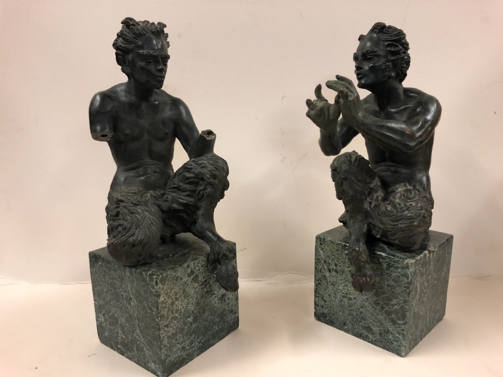 Pair of grand tour bronzes  View III