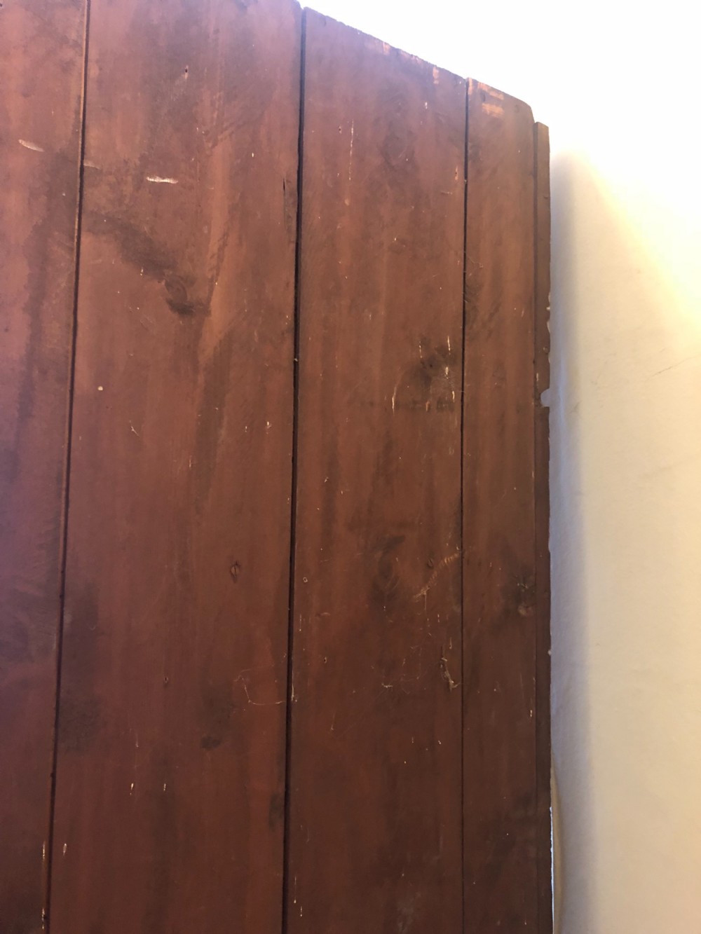 A Georgian full height library corner cupboard View V