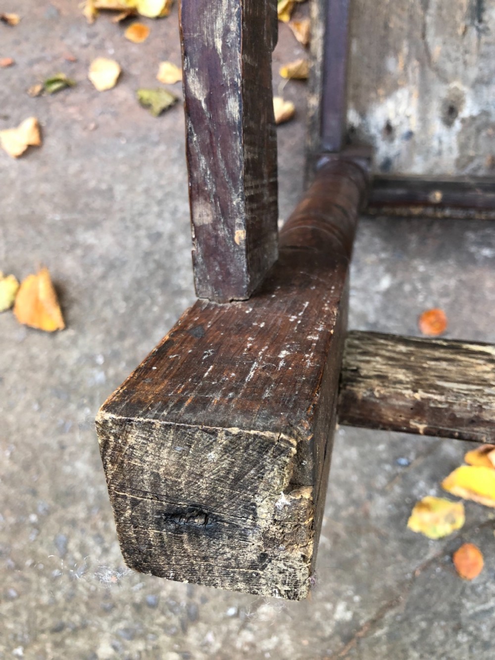 Late C17th joint stool View VIII