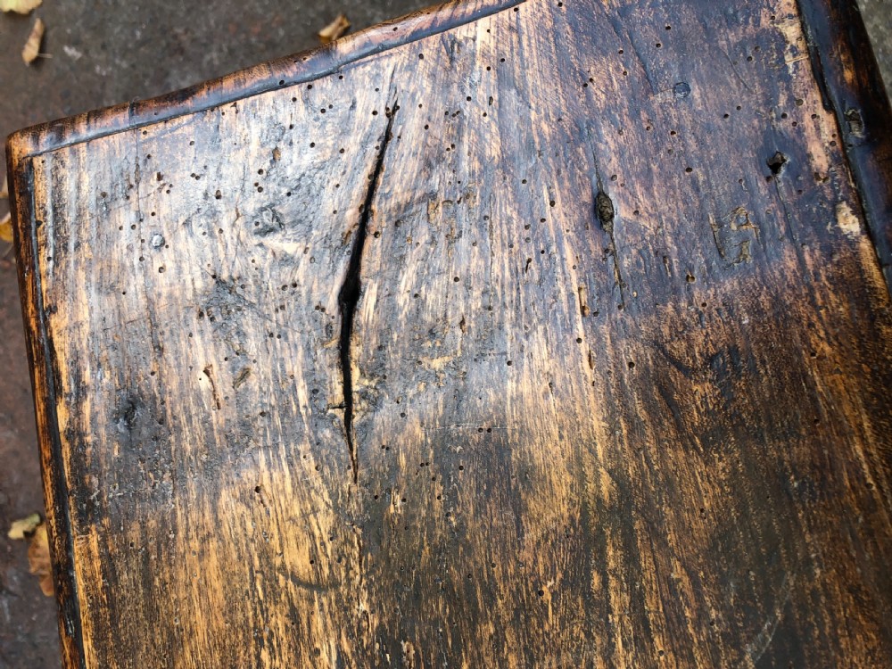 Late C17th joint stool View X