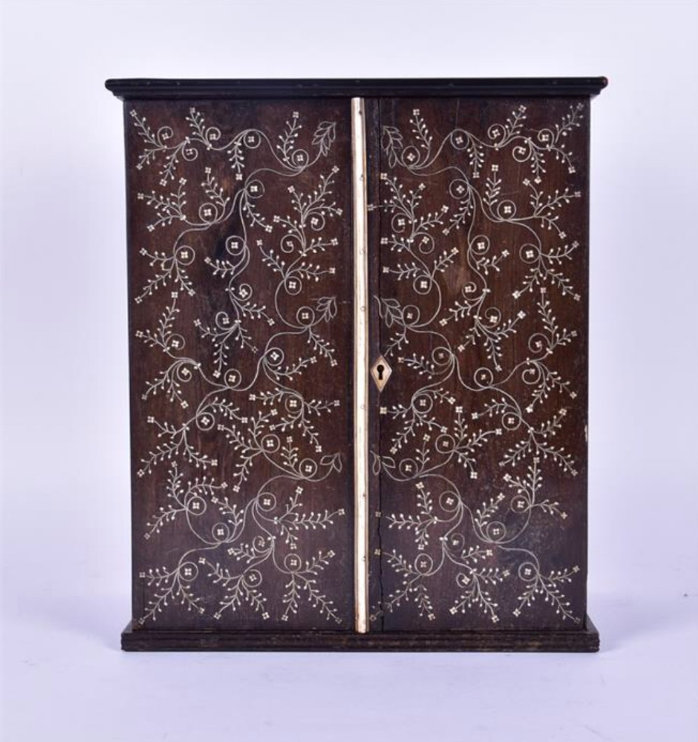 Early C19th indo Portugese curio cabinet