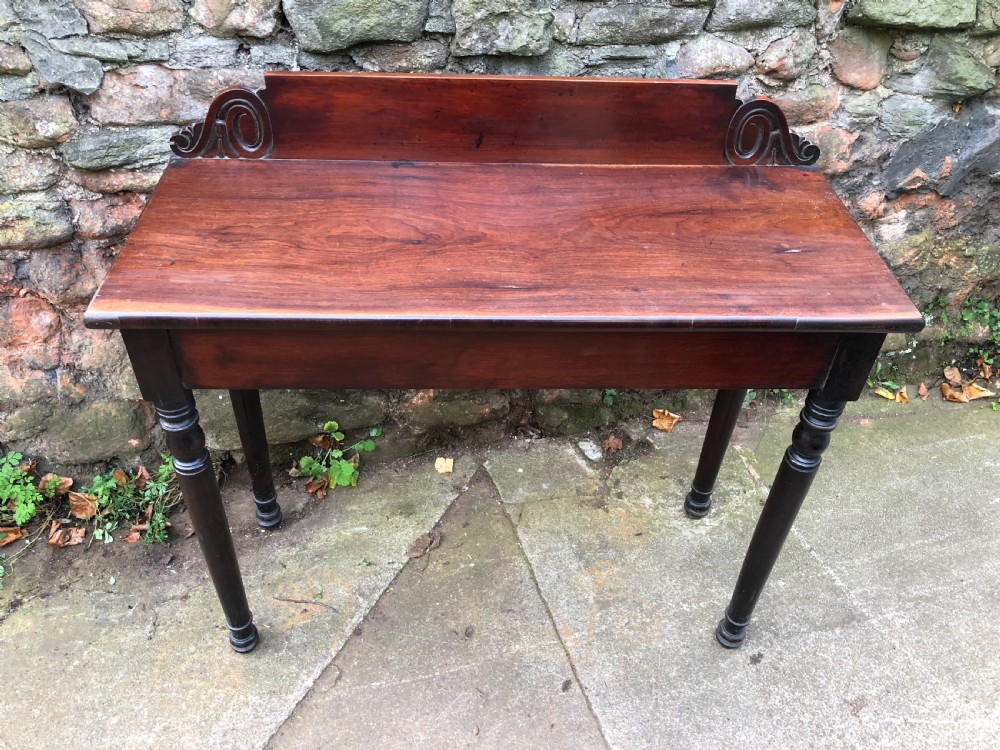 C19th Rosewood Hall table of small size 