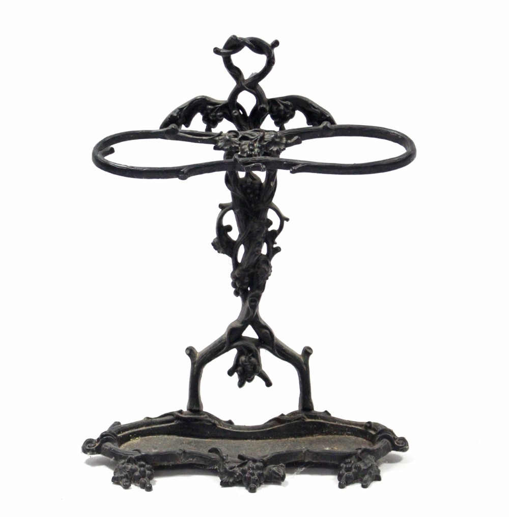 C19th cast iron stick stand 
