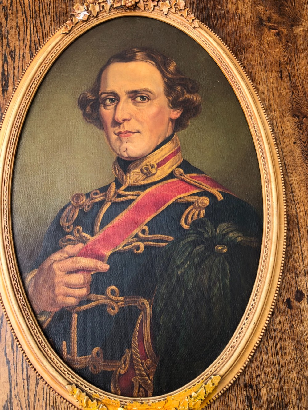 C19th oil painting of lord de Tablety ( 1811-1895)  View III