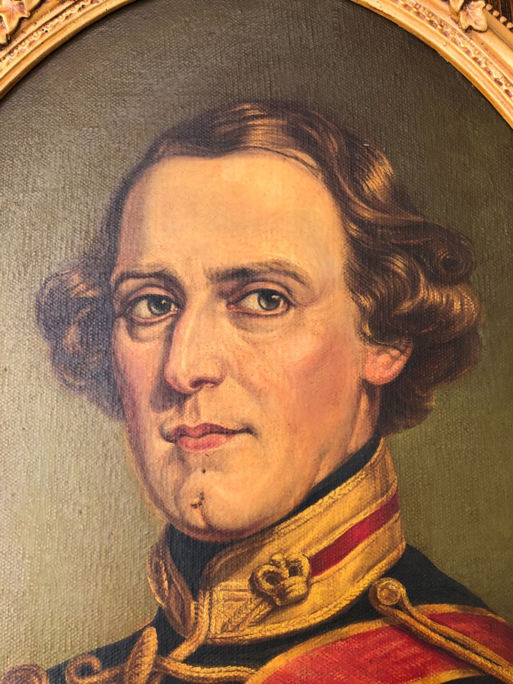 C19th oil painting of lord de Tablety ( 1811-1895)  View IV