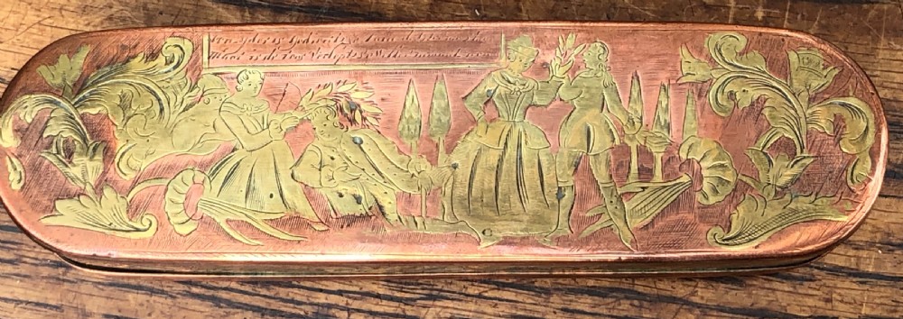 C18th Dutch tobacco box  View III