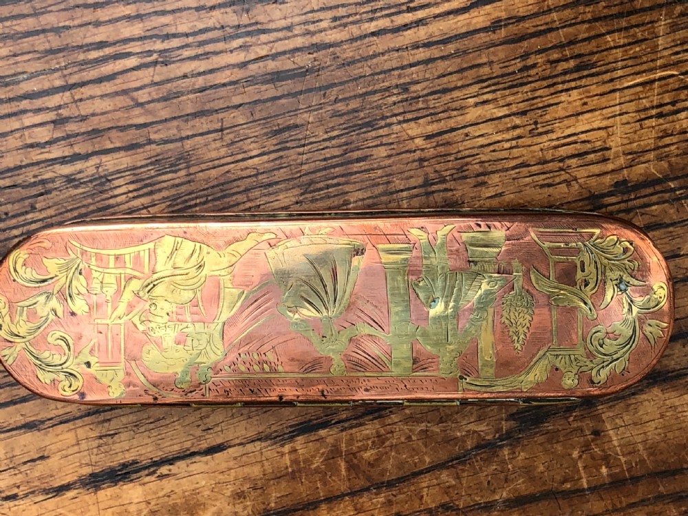 C18th Dutch tobacco box  View VII