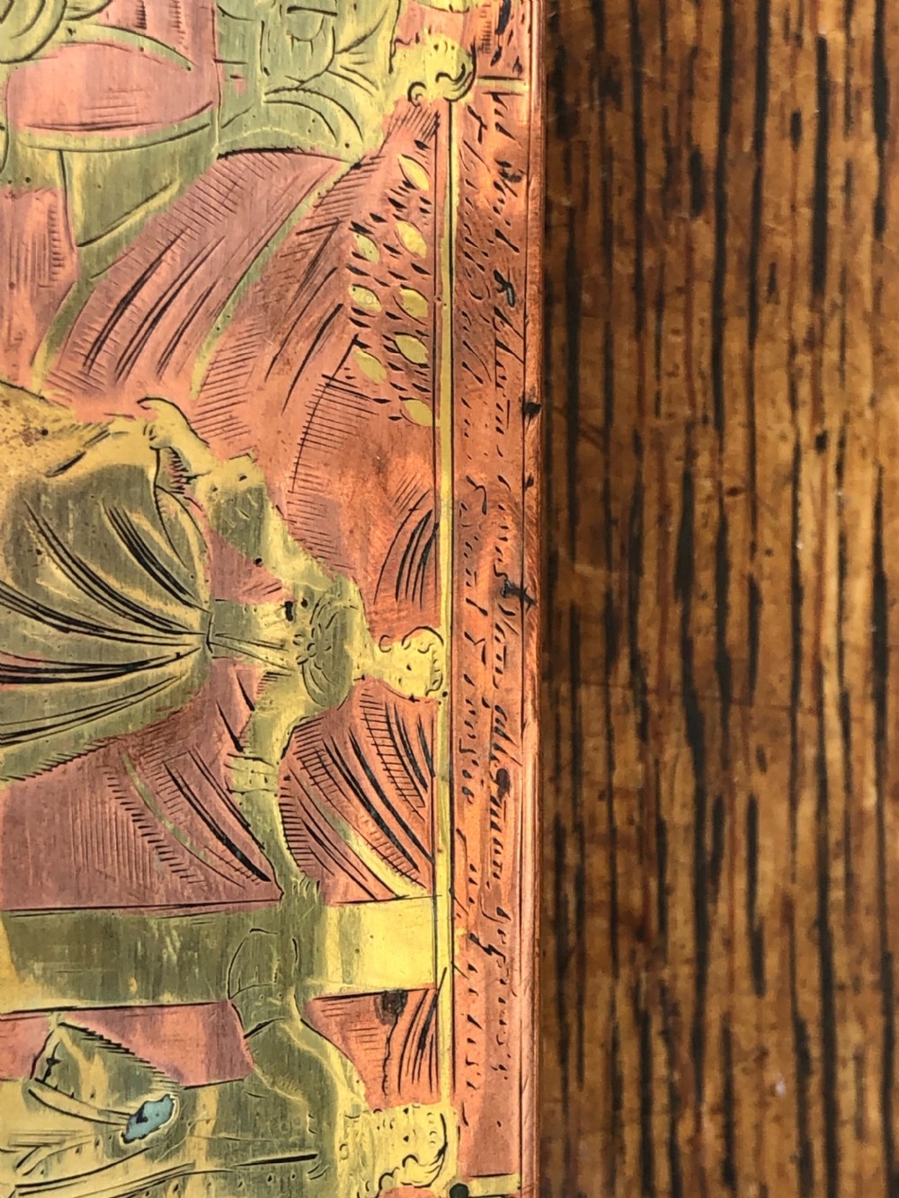 C18th Dutch tobacco box  View IX