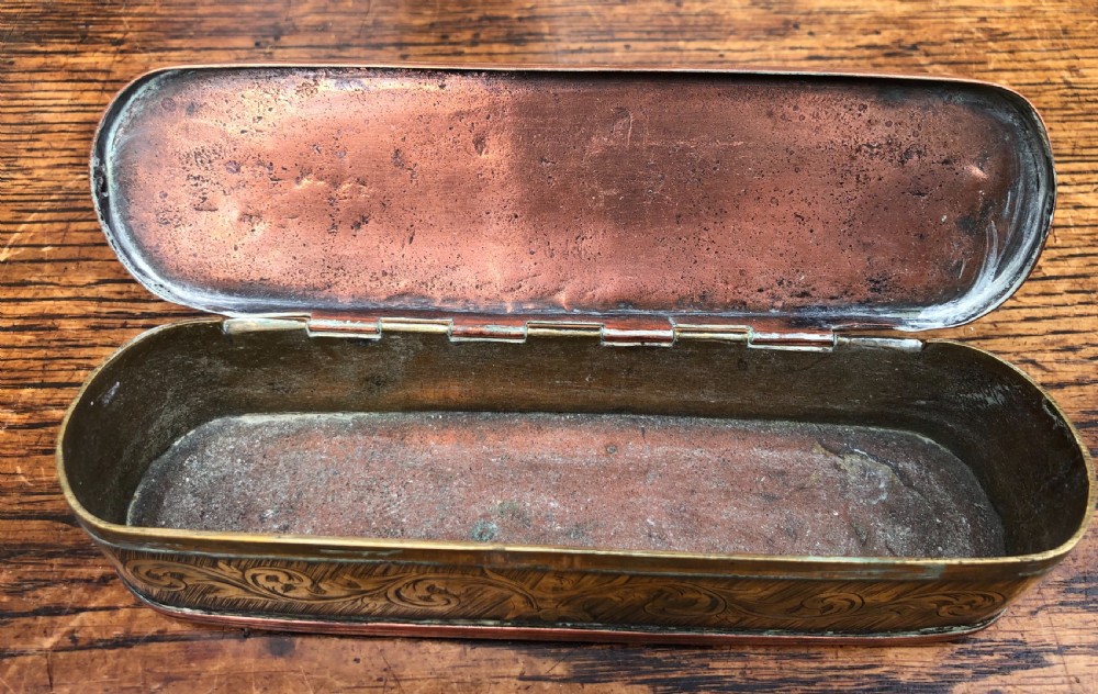 C18th Dutch tobacco box  View X