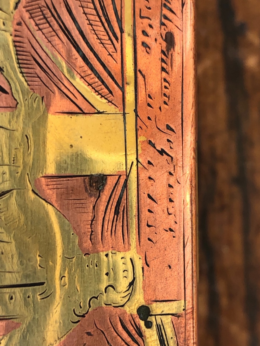 C18th Dutch tobacco box  View XI
