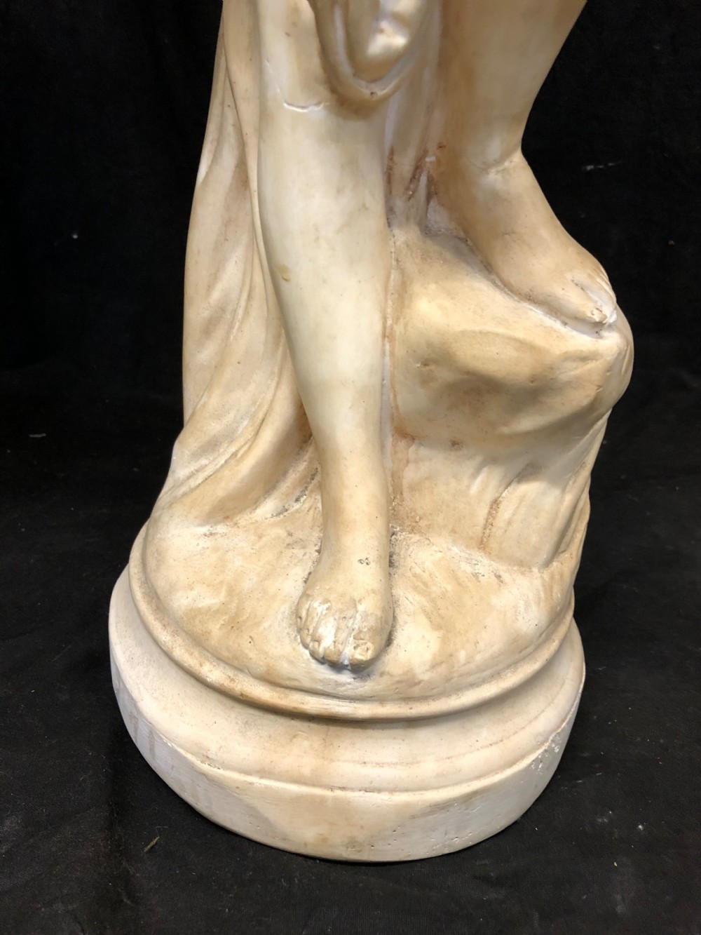 Large plaster figure of Venus bathing  View II