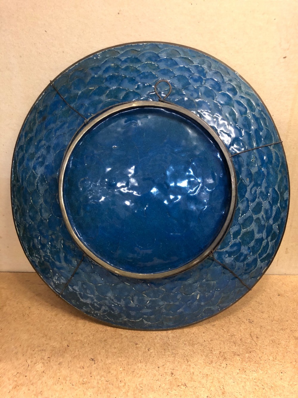 C19th Japanese cloisonné charger  View VI