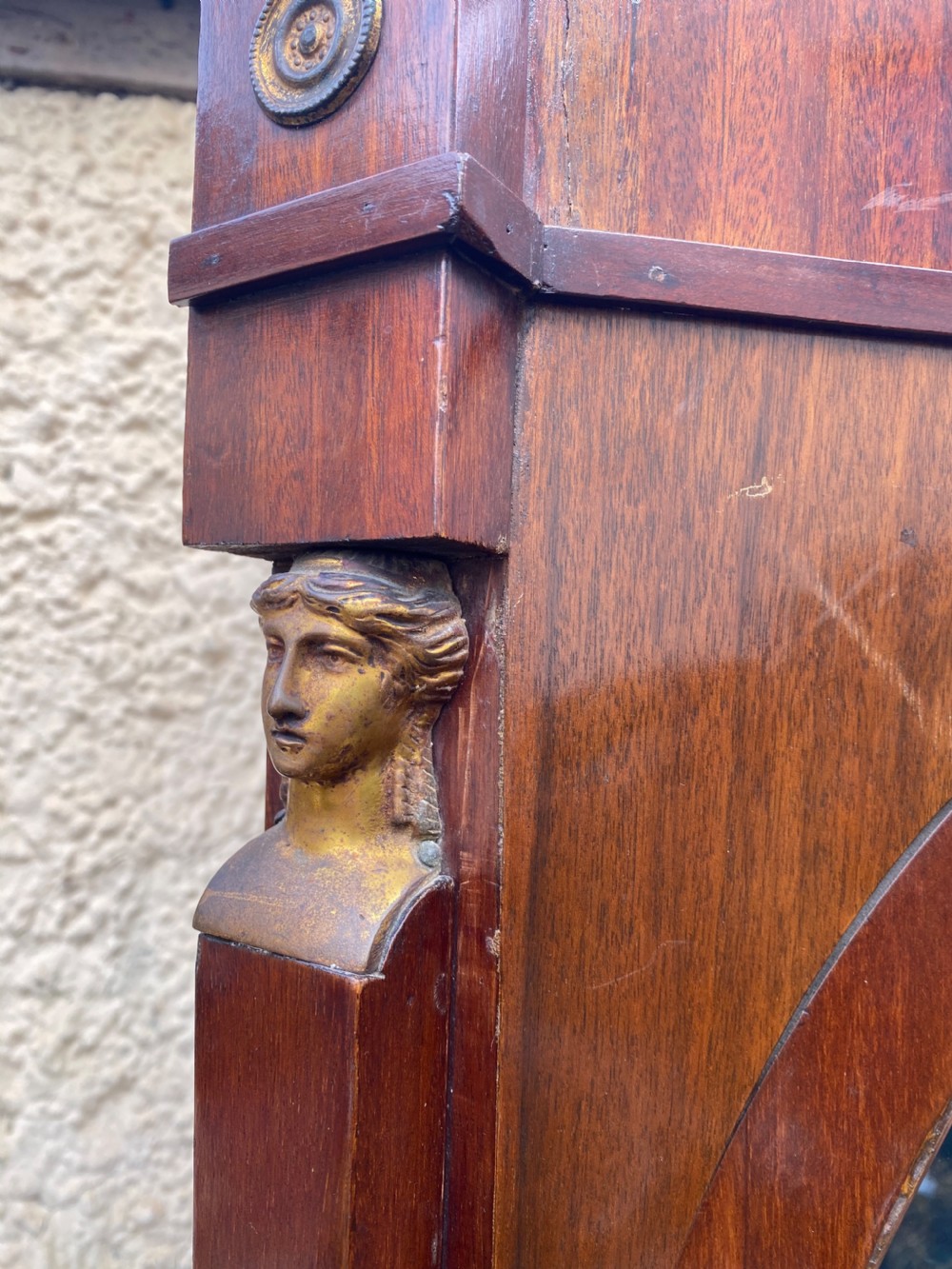 C19th double height corner cupboard with glazed doors  View III