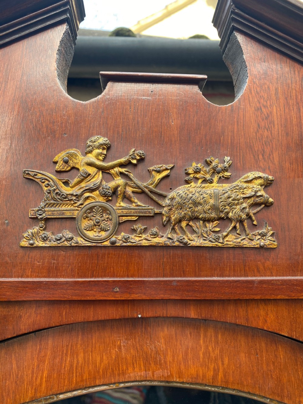 C19th double height corner cupboard with glazed doors  View IV
