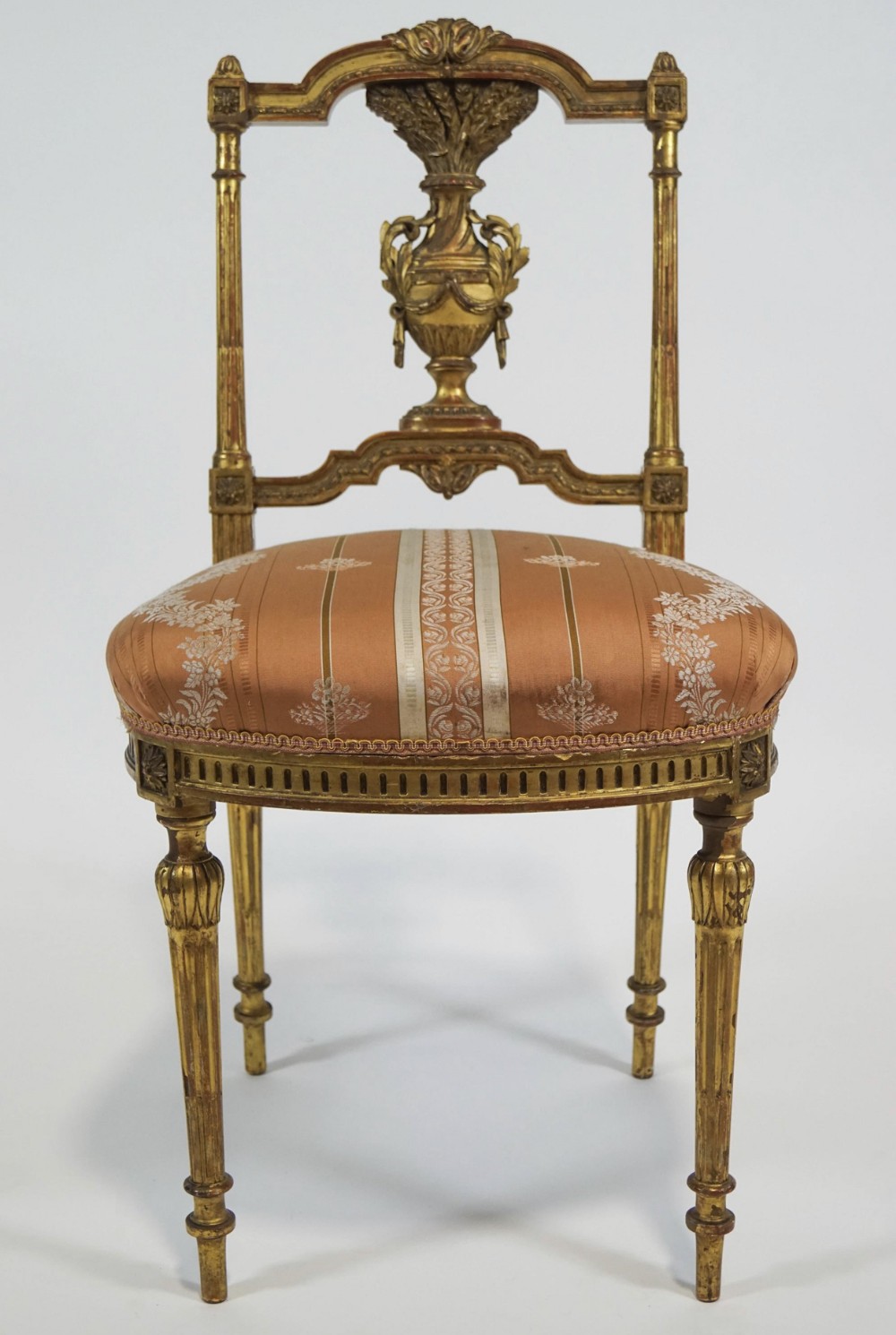 C19th giltgesso salon chair by gillows