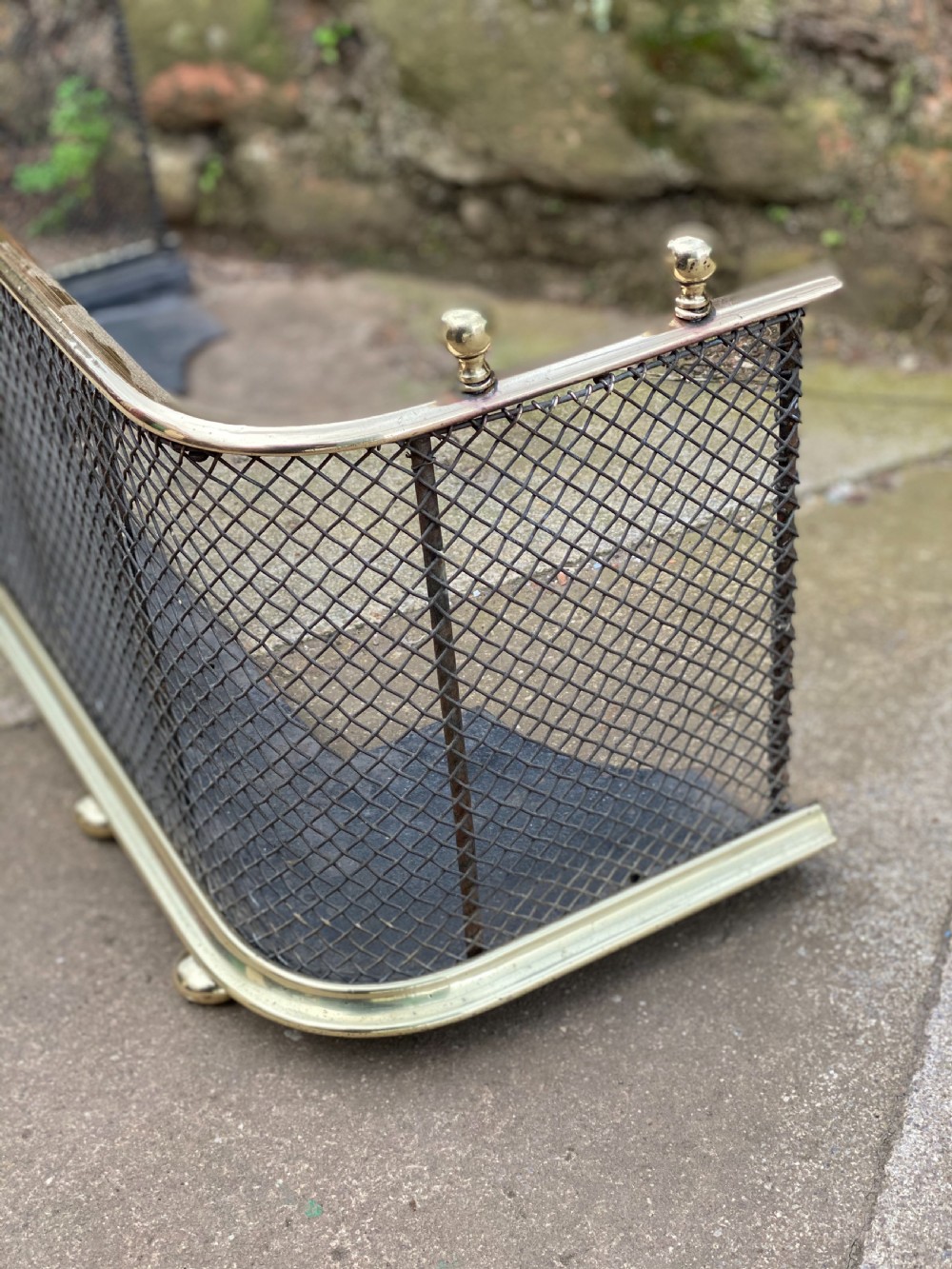 C19th spark guard fender  View III