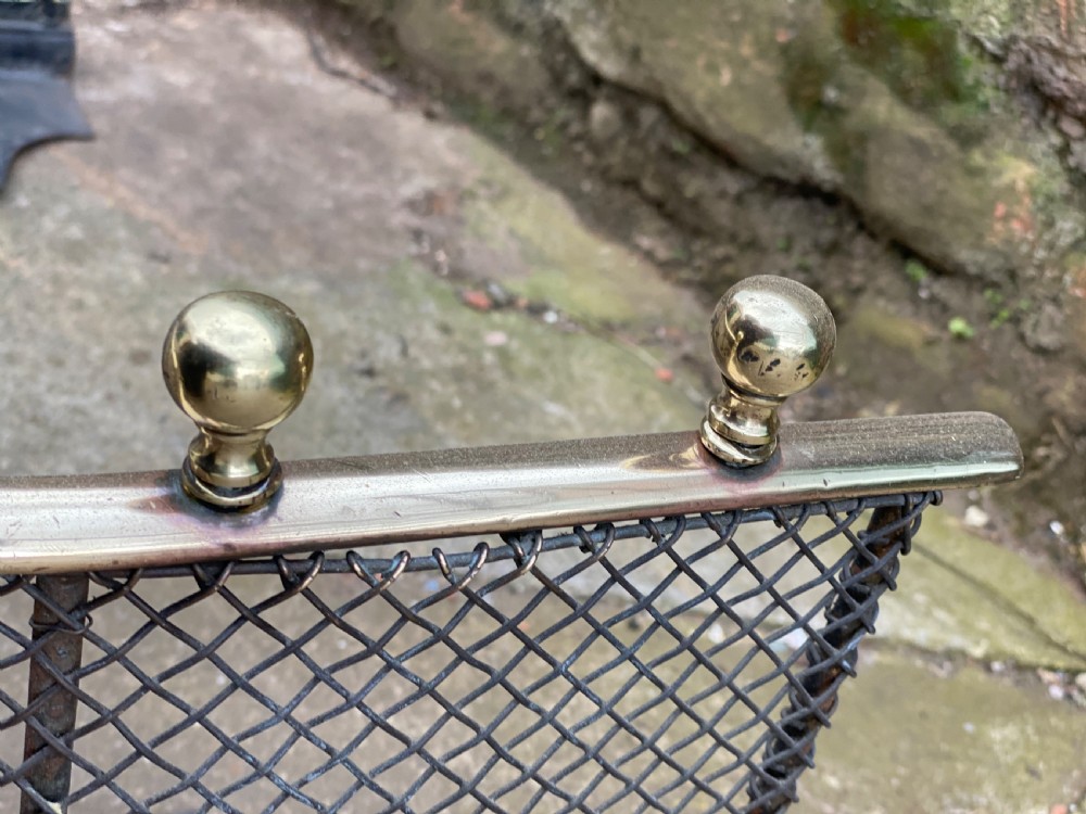 C19th spark guard fender  View IX