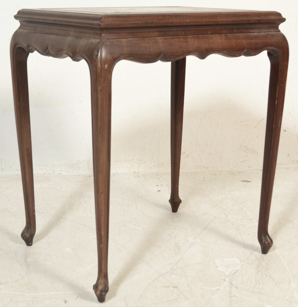 C19th Chinese occasional table huanghuali