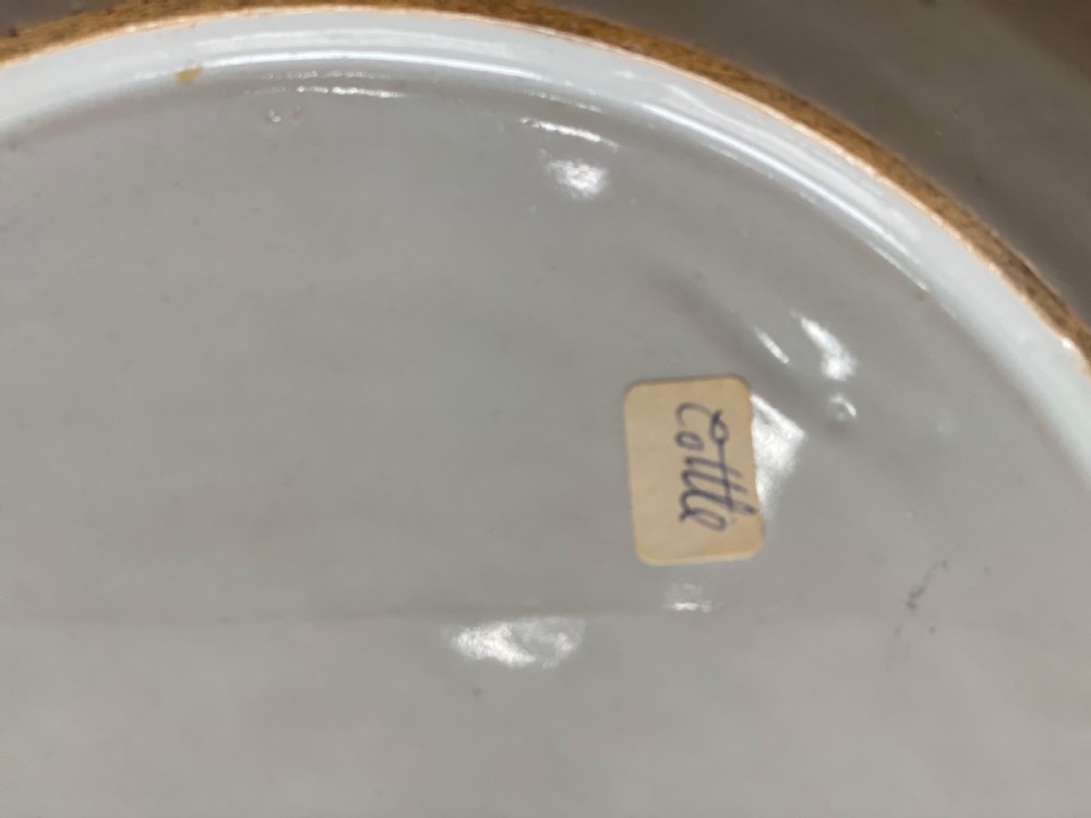 C18th Bristol delft charger  View III