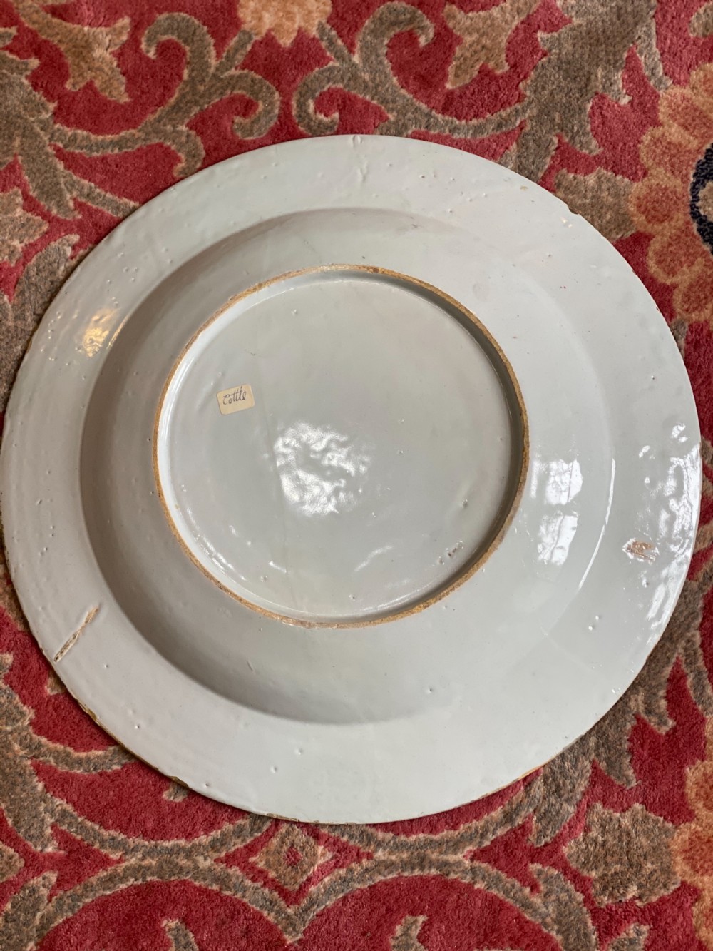 C18th Bristol delft charger  View IV