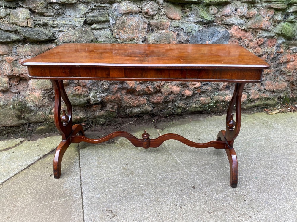 C19th Walnut side table  View II