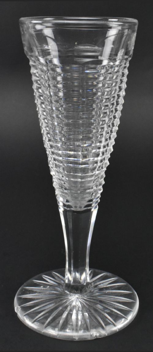 C18th flute glass 